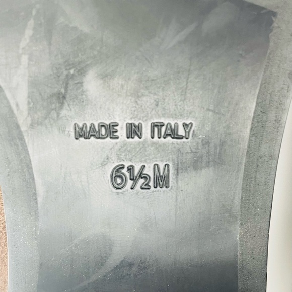 HOPP Made in Italy Leather Bare Loafer Toffee Calf Hair, SZ 6.5 - Picture 14 of 15